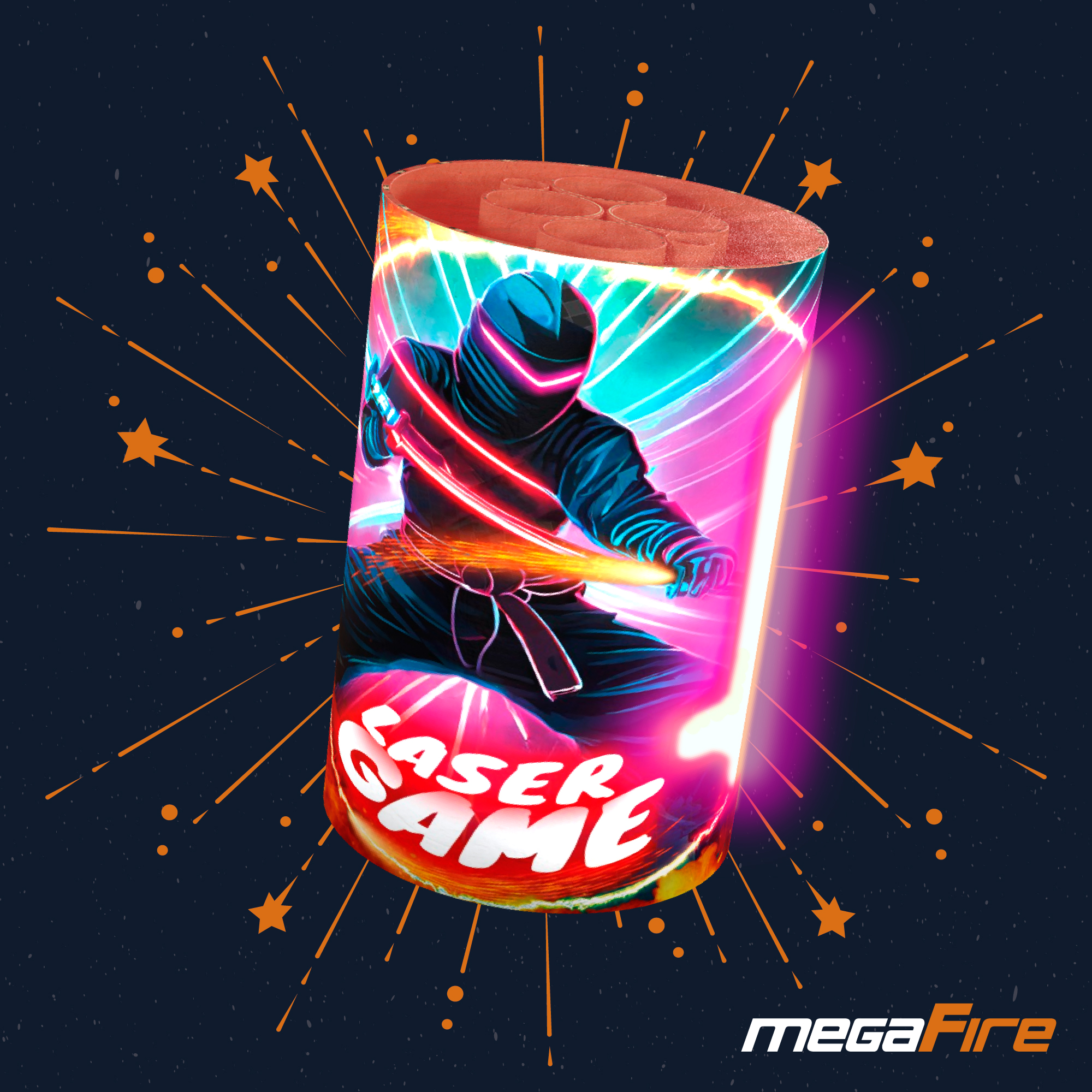 Laser Game Effekt-Fontäne