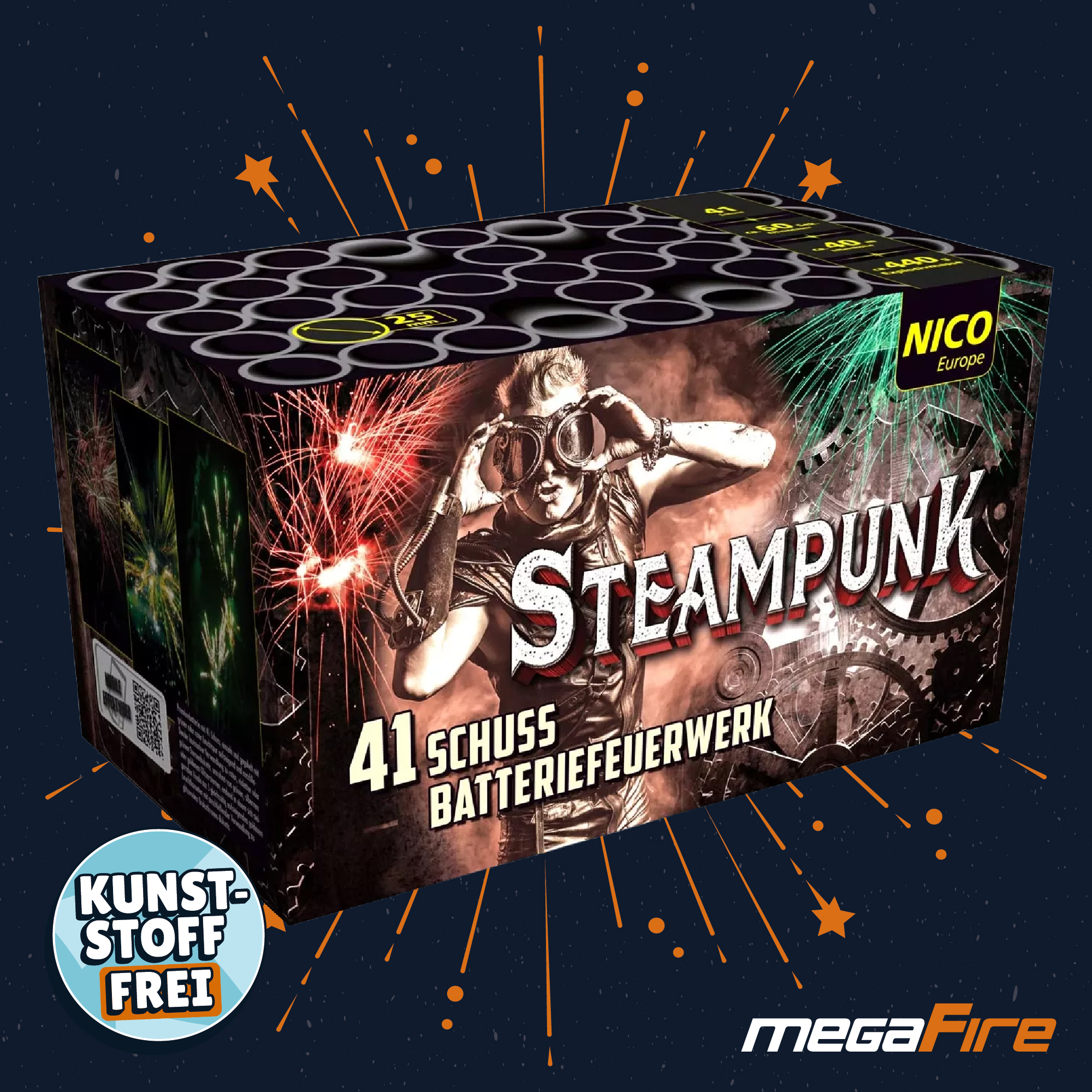 Steampunk Batterie